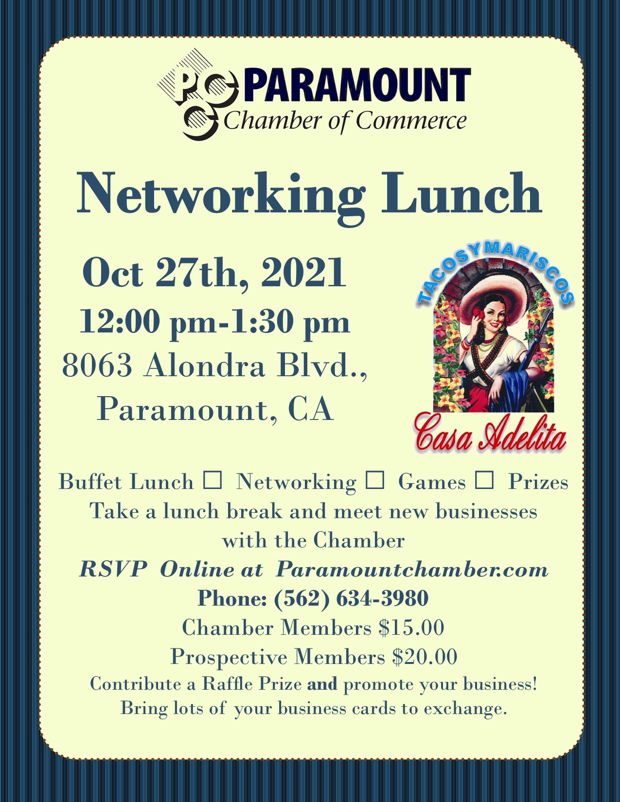 2021 Oct Networking Lunch Casa Adelita
