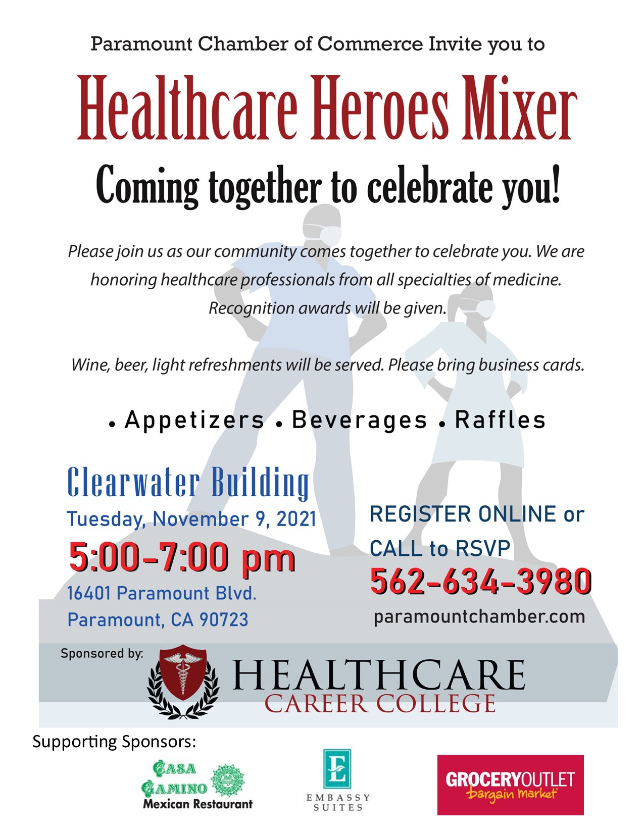 Healthcare Heroes Mixer_flyer with support
