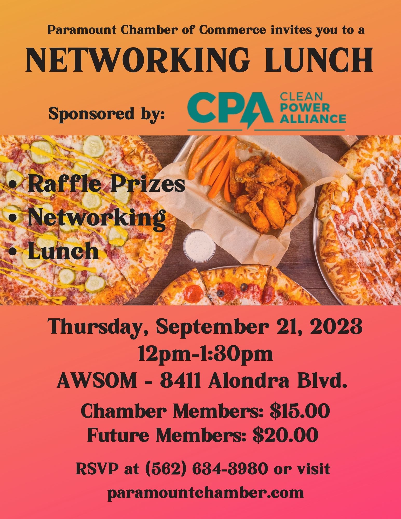 Networking Lunch - September