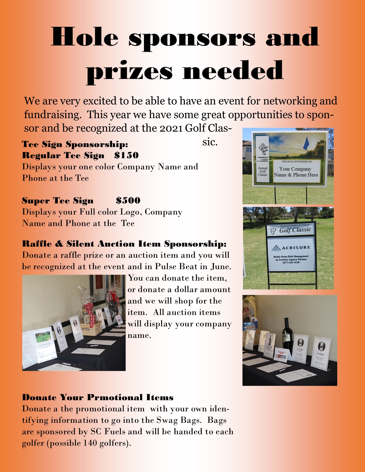 Request for prizes Request for prizes